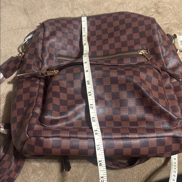 Checkered backpack - Picture 7 of 7